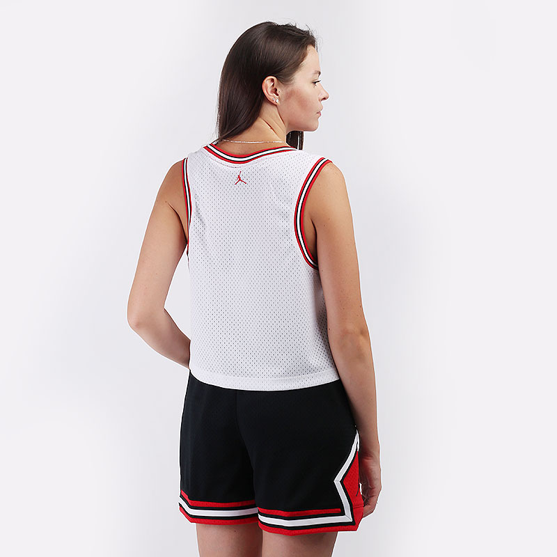 женская белая майка Jordan Essentials Jersey DD0285-100 - цена, описание, фото 4